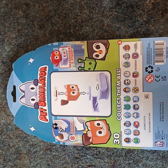 PhatMojo Pet Simulator 4PK Mystery Eggs Series 2 Collectible Toy Ages 6+ - Picture 2 of 2